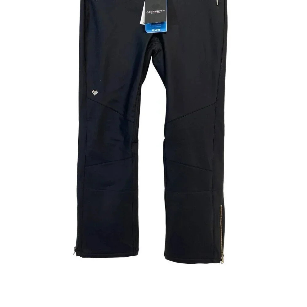 Obermeyer Clio Softshell Womens Ski Pants Winter Snow Size 12 Style 15028 New - Picture 4 of 14